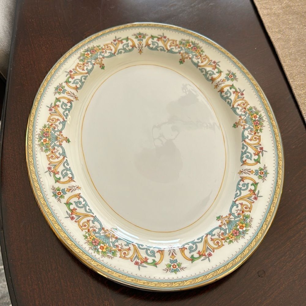 AYNSLEY Henley Oval Platter Dinnerware